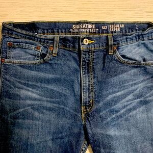 Levi’s Men’s 36x30 Tapered Leg Signature Jeans S47 Regular